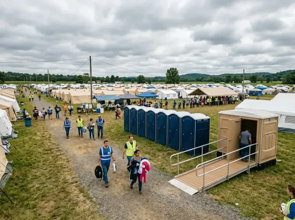 disaster-relief-camp-restrooms-010 — frequently asked questions, Dumpster & Portable Bathrooms Rental in Forest Park, OH